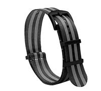 TStrap Nato Watch Strap Nylon - Soft Watch Band for Men Womem Replacement - Sailcloth Smart Watch Bracelet Replacement with Clasp - 18mm 20mm 22mm 24mm