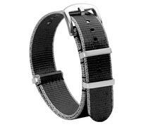 TStrap Nato Watch Strap Nylon - Soft Watch Band for Men Womem Replacement - Sailcloth Smart Watch Bracelet Replacement with Clasp - 18mm 20mm 22mm 24mm