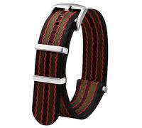 TStrap Nato Watch Strap Nylon - Soft Watch Band for Men Womem Replacement - Sailcloth Smart Watch Bracelet Replacement with Clasp - 18mm 20mm 22mm 24mm