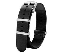 TStrap Nato Watch Strap Nylon - Soft Watch Band for Men Womem Replacement - Sailcloth Smart Watch Bracelet Replacement with Clasp - 18mm 20mm 22mm 24mm