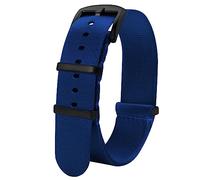 TStrap Nato Watch Strap Nylon - Soft Watch Band for Men Womem Replacement - Sailcloth Smart Watch Bracelet Replacement with Clasp - 18mm 20mm 22mm 24mm