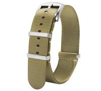TStrap Nato Watch Strap Nylon - Soft Watch Band for Men Womem Replacement - Sailcloth Smart Watch Bracelet Replacement with Clasp - 18mm 20mm 22mm 24mm