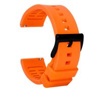 TStrap Silicone Watch Strap Rubber - Quick Release Watch Band for Mens Womens - Waterproof Smart Watch Straps with Clasp - Military Watches Bracelet Replacement Ladies - 18mm 19mm 20mm 21mm 22mm 24mm