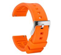 TStrap Silicone Watch Strap Rubber - Quick Release Watch Band for Mens Womens - Waterproof Smart Watch Straps with Clasp - Military Watches Bracelet Replacement Ladies - 18mm 19mm 20mm 21mm 22mm 24mm