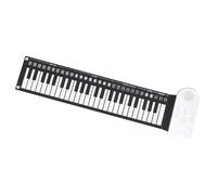 TSTS 49 Keys Digital Keyboard Piano Portable Silicone Electronic Roll Up Piano Electronic Hand Roll Piano Portable Electronic Keyboards (Color : 02)
