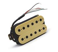 TSTS 6-String Electric Guitar Humbucker Pickup 12 Adjustable Hex Screw Pole-pieces Dual Coil Guitar Pickup Pickup-Set For Electric Guitars (Color : Bridge)