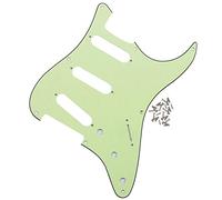 TSTS 8 Hole Pickguard SSS Guitar Scratch Plate with Screws for Electric Guitar Parts Guitar Replacement Pickguard (Color : 3ply 05)