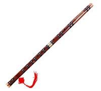 TSTS Beginners Bamboo Flute Bamboo Flute Professional Woodwind Musical Instruments C/D/E/F/G Key Chinese Dizi Transversal Flute (Color : D key)