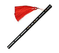 TSTS Beginners Bamboo Flute Chinese Dizi Bamboo Flute C/D/E/F/G Key Transversal Flute Professional Student Children Woodwind Musical Instruments (Color : D key)