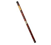 TSTS Beginners Bamboo Flute Professional Playing Bitter Bamboo Flute Chinese Dizi Musical Instrument High-end Children's Beginners Horizontal Flute (Color : D key)