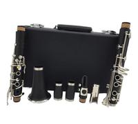 TSTS Clarinet Kit Ebony Clarinet Professional A Clarinets Bakelite 17 Keys Mouthpiece Reeds