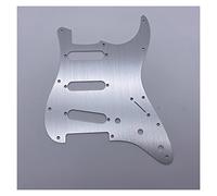 TSTS Electric Guitar 11-Hole Aluminum Modern Style SSS Guitar Pickguard Scratch Plate Fits for For ST Guitar Guitar Replacement Pickguard (Color : 08)