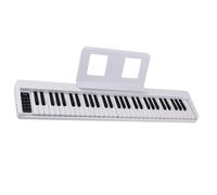 TSTS Electronic Keyboards For Adults 61-Key Foldable Electronic Piano Multifunctional Electronic Organ Piano Keyboard LCD Connectivity Digital Piano