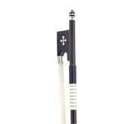TSTS Full Size For Violin Bow Grid Carbon Violin Bow Is Suitable For 4/4, 3/4, 1/2, 1/4, 1/8 Violins (Color : 1/2)