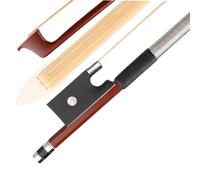 TSTS Full Size For Violin Bow Violin Bow Mahogany Rounded Ponytail Handmade 4/4-1/8 Professional Violin Bow (Color : 1/4)
