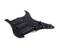 TSTS Loaded Prewired Electric Guitar Pickguard 11 Hole HSH Pickups Pre Wired Single-Coil Humbucker Magnet Pickups Guitar Pickup Pickguard