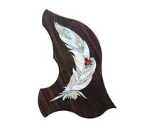 TSTS Professional Guitar Pickguard Accessories Solid Wood Scratch Guard For Acoustic Guitar Decoration Parts Acoustic Guitar Replacement Parts