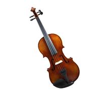 TSTS Professional Violin Solid Wood Handmade Practice Examination Performance Grade Ebony Violin 4/4-1/10 (Color : 3/4)