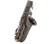 TSTS saxophone set Japan Eb Alto Saxophone Black Nickel Plated Carved Surface E Flat Instrument Sax With Case