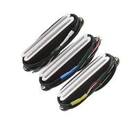 TSTS SSS Pickup Set Single Coil Sized Guitar Humbucker Hot Dual Rails Ceramic Magnet Pickup For For ST Electric Guitar Pickup-Set For Electric Guitars (Color : 03)