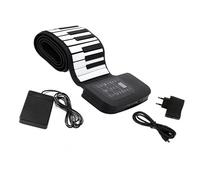 TSTS Standard 88 Keys Roll Up Piano Portable Hand-rolled Electronic Piano With LED Display Portable Electronic Keyboards