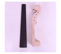 TSTS violin parts accessories New 4/4 Violin Neck Hand Carved Dragon Headstock Fingerboard Violin Accessories Violin Parts
