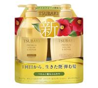 TSUBAKI Premium Volume & Repair Shampoo and Conditioner Set - Japanese Hair Care, No Box