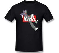 Tsubomi KIDO MekakuCity Actors Kagerou Project Shintaro Momo Anime Homme Ofertas Harajuku Unisex 100% Cotton Short-Sleeve T-Shirts Black M