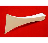 Tsugaru Japanese Shamisen Plectrum Bachi (Hakuzou, No.12, White) 津軽 三味線 バチ(白象・12号白)