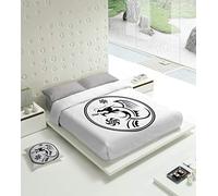 TSUKI Duvet Cover Bed 180 White, Black