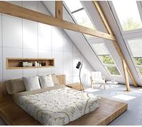 TSUKI Duvet Cover Bed 180 White, Brown