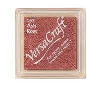 Tsukineko Ash Rose Versacraft Ink Pad, Pink, Small,3.4 x 3.4 x 2 cm