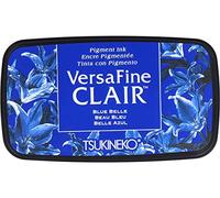 Tsukineko Belle Versafine Clair Ink Pad, Synthetic Material, Blue, 5.6 x 9.7 x 2.3 cm