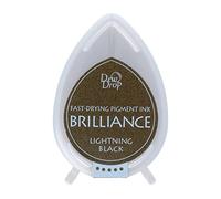 Tsukineko Brilliance Dew Drop Ink Pads - Lightening Black