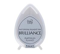 Tsukineko Brilliance Dew Drop Ink Pads - Platinum Planet