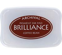 Tsukineko Brilliance Ink Pad, Coffee Bean,BIP54