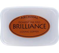 Tsukineko Brilliance Ink Pad, Cosmic Copper,BIP94
