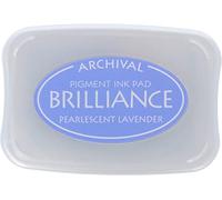 Tsukineko Brilliance Ink Pad, Pearlescent Lavender,BIP37