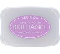 Tsukineko Brilliance Ink Pad, Pearlescent Purple,BIP36