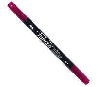 Tsukineko Fabrico Fabric Duel Ended Marker - Burgundy