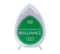Tsukineko Gamma Brilliance Dew Drop Ink Pad, Green