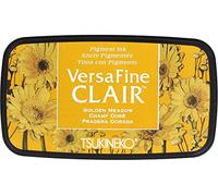 Tsukineko Imagine Golden Meadow Versafine Clair Ink Pad, Synthetic Material, Yellow, 5.6 x 9.7 x 2.3 cm