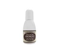 Tsukineko Inker Stamp Ink-15 ml-Brown, Chocolate Accessories Reinker for StazOn Pigment Ink Pads, 15ml