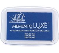 Tsukineko Memento Luxe Mixed Media Ink Pad - Danube Blue