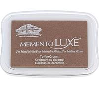 Tsukineko Memento Luxe Mixed Media Ink Pad -Toffee Crunch