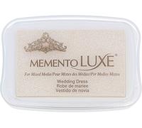 Tsukineko Memento Luxe Mixed Media Ink Pad - Wedding Dress