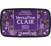 Tsukineko Monarch Versafine Clair Ink Pad, Synthetic Material, Purple, 5.6 x 9.7 x 2.3 cm