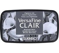 Tsukineko Morning Mist Versafine Clair Ink Pad, Synthetic Material, Grey, 5.6 x 9.7 x 2.3 cm