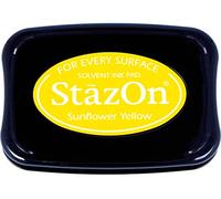 Tsukineko StazOn Ink Pads Tsukineko Multi-Surface Ink Pad, Sunflower Yellow