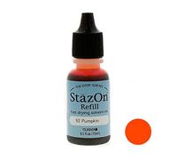 Tsukineko StazOn Ink Refill .5oz Pumpkin SZR-092